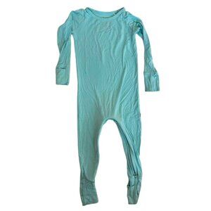 Little Sleepies 12-18m Aquamarine Crescent Zippy